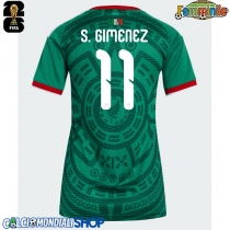 Maglie da calcio Messico Santiago Gimenez #11 Prima Maglia Femminile Mondiali 2026  Manica Corta